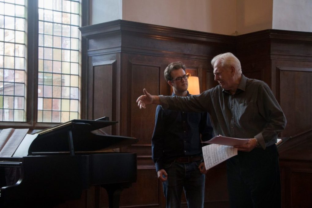 Humphrey Thomspon with Sir Thomas Allen