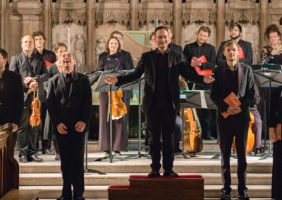Oxford Bach Soloists with Ben Davies, James Gilchrist, Tom Hammond-Davies, Alexander Chance, and Cecilia Osmond