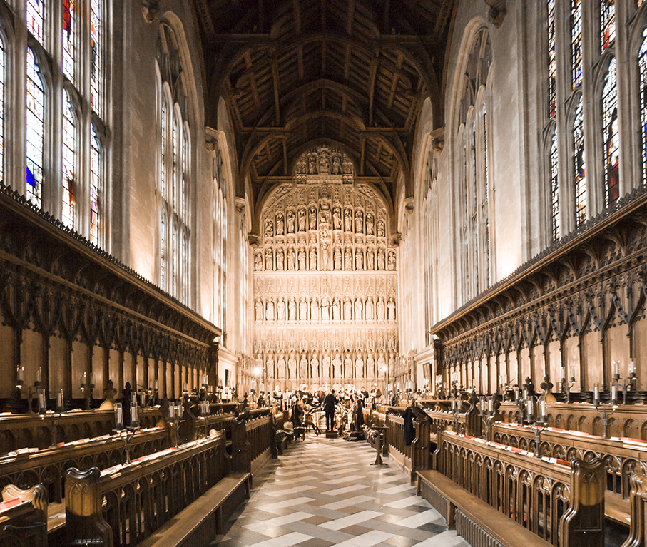 New College Chapel Oxford Bach Soloists
